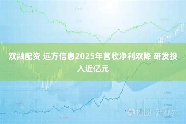 双融配资 远方信息2025年营收净利双降 研发投入近亿元