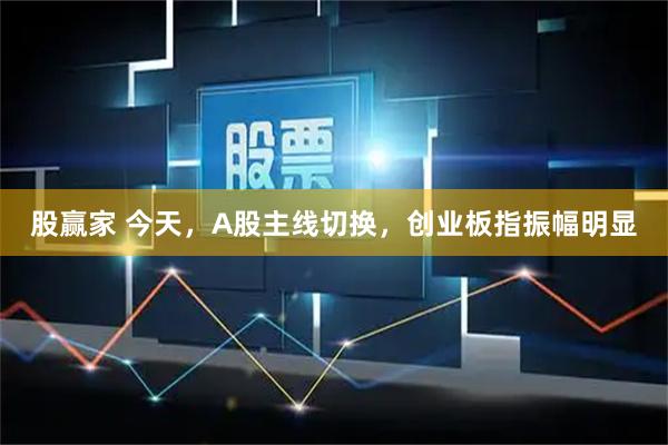 股赢家 今天，A股主线切换，创业板指振幅明显